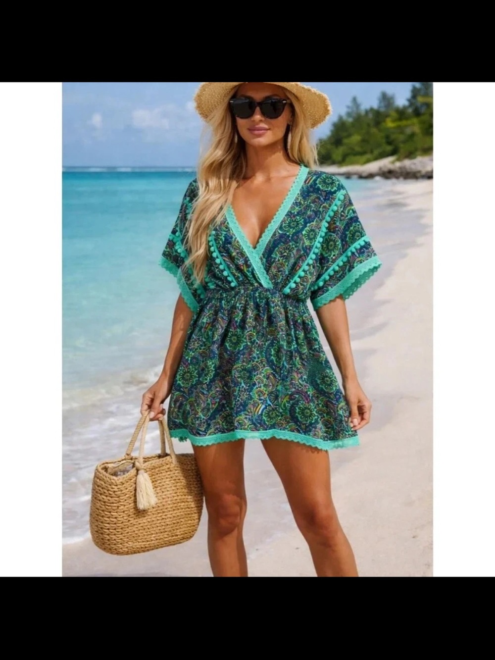 America & Beyond Swim Cover-Up size small